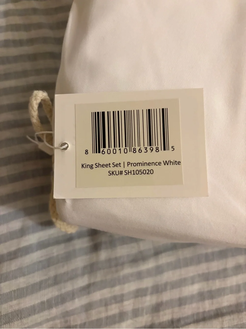 Splitz White Microfiber Bedding Cover - Soft Brushed Finish BRAND NEW UNOPENED